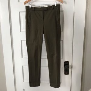 J Crew 6 Olive Maddie Dress Pants